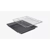 BOSCH HBA514BB3 cepeškrāsns + BOSCH HEZ538000 vienlīmeņa teleskopiskās sliedes