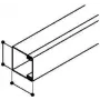 Kabeļu novadīšanas kanāls LKM 60060 60x60 cinkots (6247091)