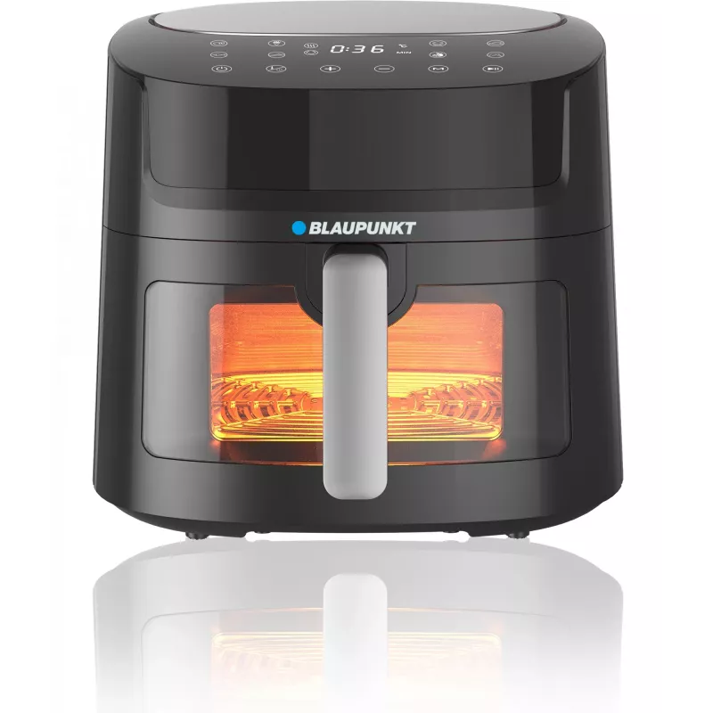 Gaisa fritieris BLAUPUNKT AFD712 — 7,2 L tilpums, 1800 W, digitāla skārienvadība, 40–200 °C, 60 min taimeris