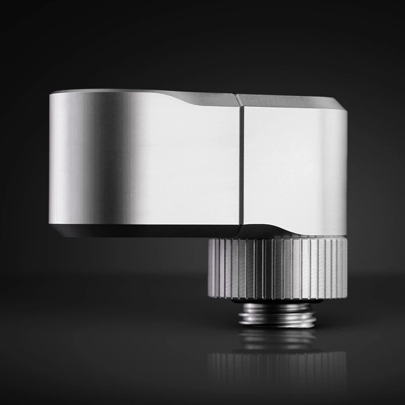 EK Water Blocks EK-Quantum Torque G1/4 collu dubultā pagarinājuma nobīde MF 28 - Satin Titanium