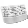 Tastatūra Logitech Wave Keys Mac QWERTZ vācu balta