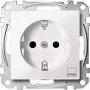 Kontaktligzda CEE 7/3 Merten MEG2350-0319 Balts
