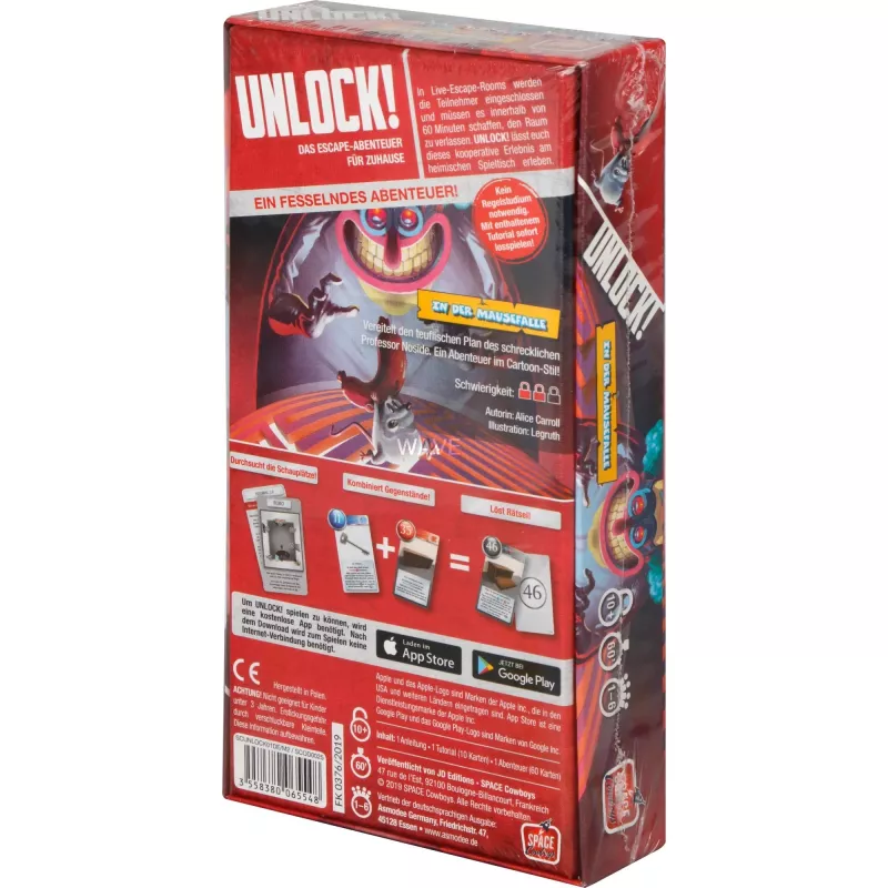 Unlock - In the peletrap, Party Game Box 1B