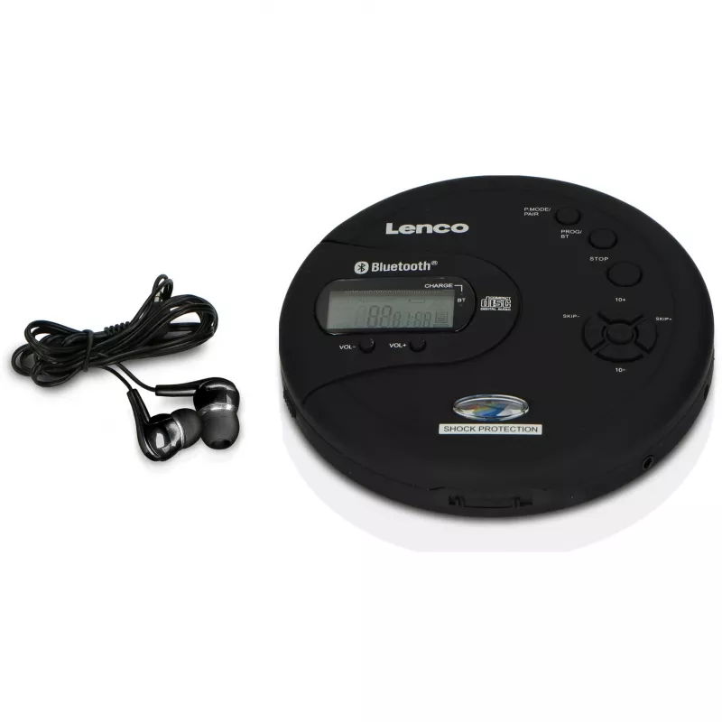 MP3 atskaņotājs Lenco CD-300 Melns