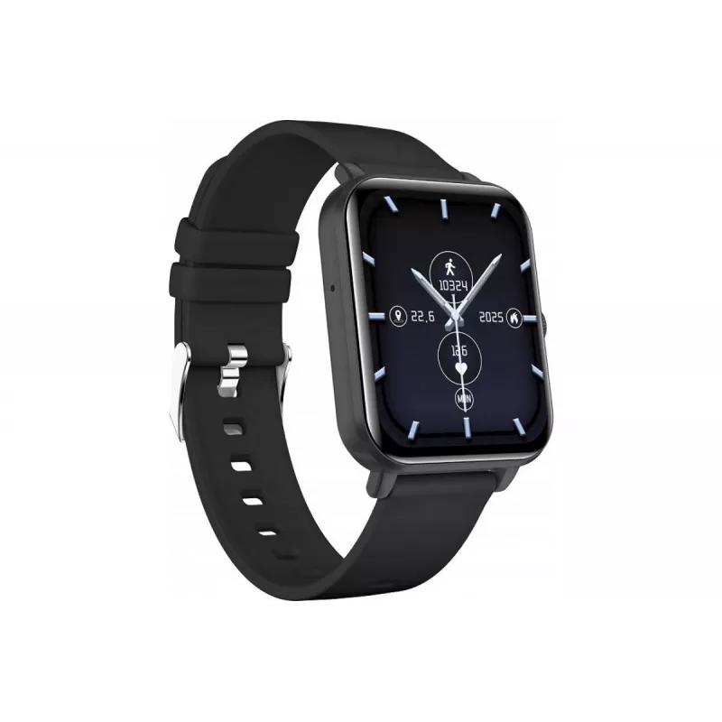 myPhone Watch Classic 2 4,7 cm (1,85 inch) IPS Digital 240 x 284 pikseļi Skārienekrāns Melns