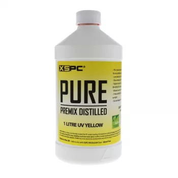 XSPC Pure Coolant, 1 Litrs - gelb, UV