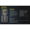 Nitecore UM2 bateriju lādētājs Mājsaimniecības baterijas DC Litija jonu Niķeļa-kadmija