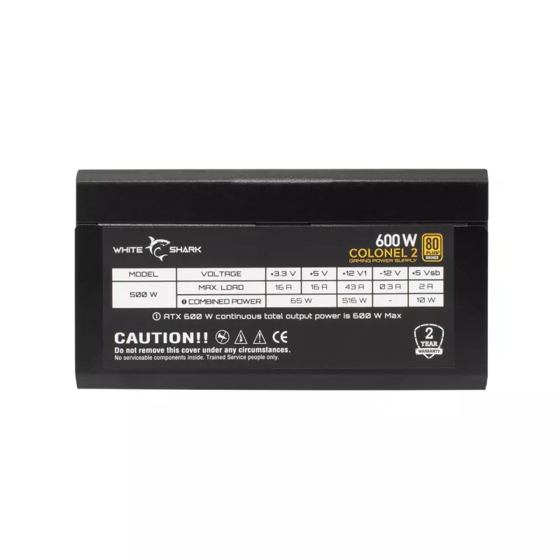 Barošanas bloks White Shark GPSU-B600S Colonel-2 600W