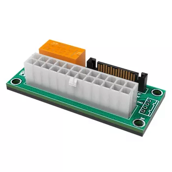 Barošanas adaptera plate Akasa AK-CBPW28-KT02 24 kontaktu ATX uz SATA barošanas savienotāju