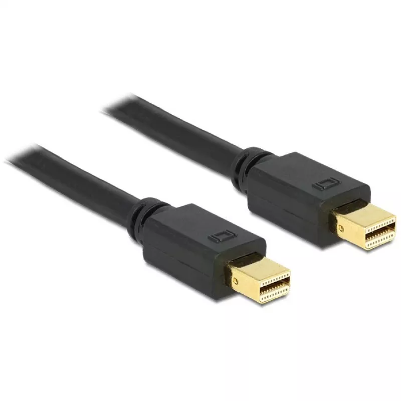 DisplayPort kabelis DeLOCK 83476 3 m Mini DisplayPort Melns
