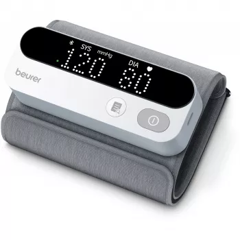 Beurer BM 59 augšdelma asinsspiediena mērītājs, Bluetooth, balts/melns