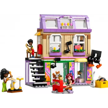 LEGO FRIENDS 42653 Mūzikas veikals un dzīvoklis
