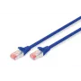Patch vads Digitus CAT 6 S/FTP DK-1644-010/B 1m Zils