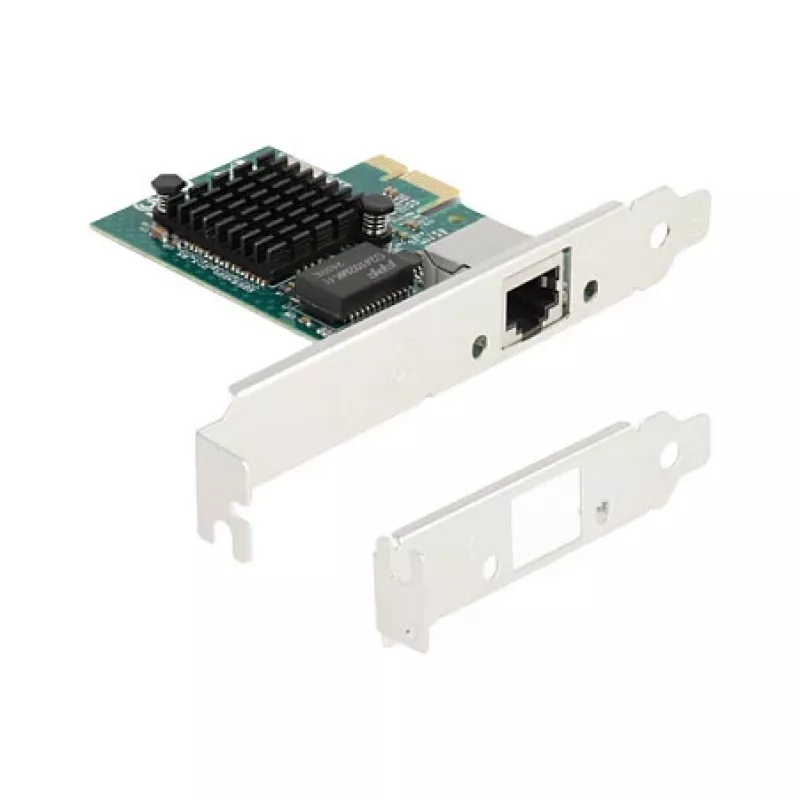 DeLOCK PCI Express x1 karte 1 x RJ45 Gigabit LAN BCM pelēka