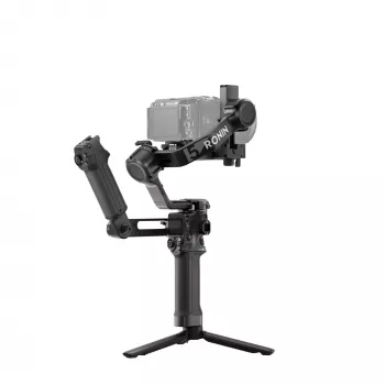 Rokas kameras stabilizators DJI RS 5 combo — alumīnijs, 30 h akumulators, 1,46 kg, melns