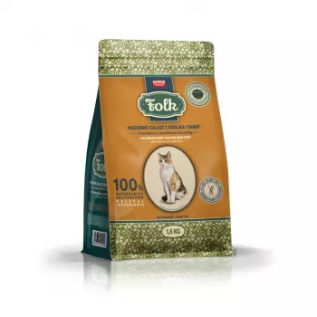 FOLK Mazūru stila trušu un stirnu sautējums ar bietēm un dzērvenēm - sausā kaķu barība - 1,6 kg