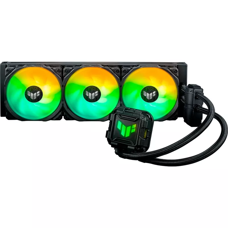 ASUS TUF GAMING LC II 360 ARGB procesora šķidruma dzesēšanas komplekts 12 cm Melns