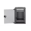 Sienas skapis Digitus DN-49103-SET 9U 315 x 300 mm Melns
