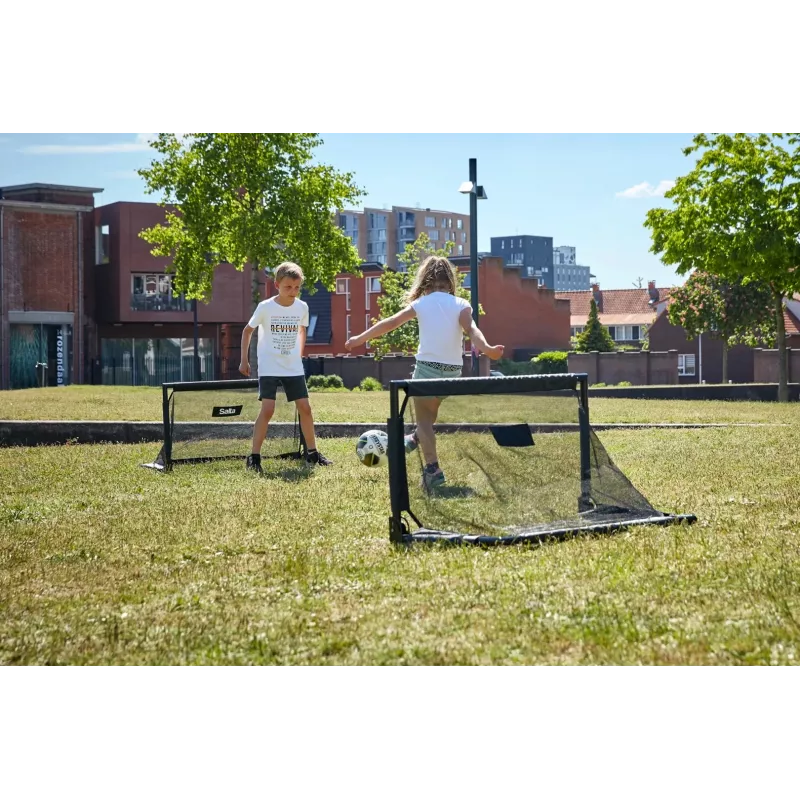 Salta Challenge salokāmie futbola vārti 100 x 60 x 60 cm, 2 gab.