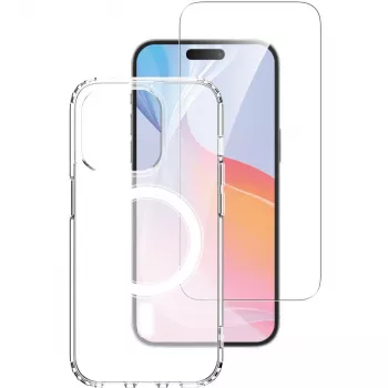 4smarts 3in1 Premium Starter Set mobilā tālruņa sākuma komplekts Transparent balta