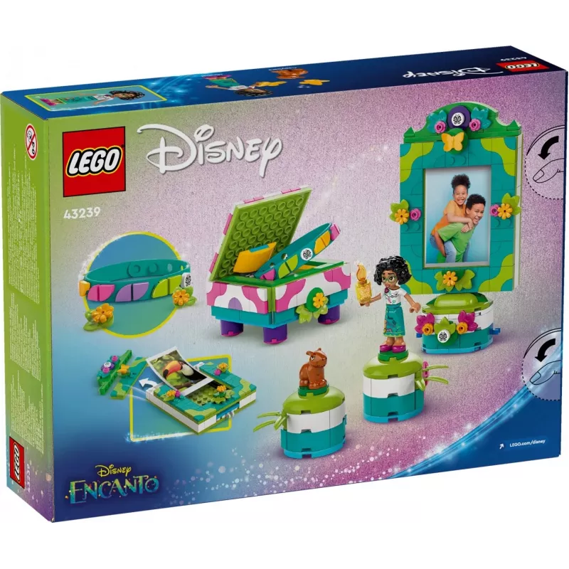 Foto rāmis un juvelierizstrādājumu kastīte LEGO Disney Classic Mirabel 43239