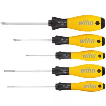 Skrūvgriežu komplekts Wiha 302ESD HK5 01