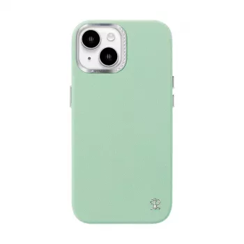 Aizsargmacīte telefonam Joyroom PN-15F1 Starry iPhone 15, zaļa, plāna ikdienas aizsardzība