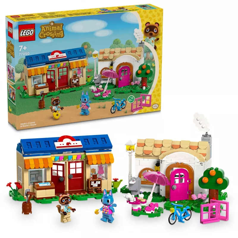 Konstruktors LEGO 77050 Animal Crossing Nūka veikala Sofijas Mājas komplekts – modulārs spēļu komplekts