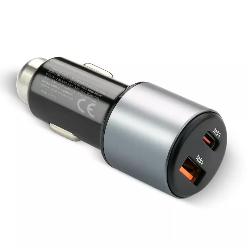 Auto lādētājs everActive CC-60Q, QC3.0, līdz 83W, USB auto strāvas adapteris