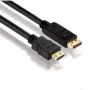 Video kabeļa adapteris PureLink PI5100-010 DisplayPort uz HDMI 1m melns