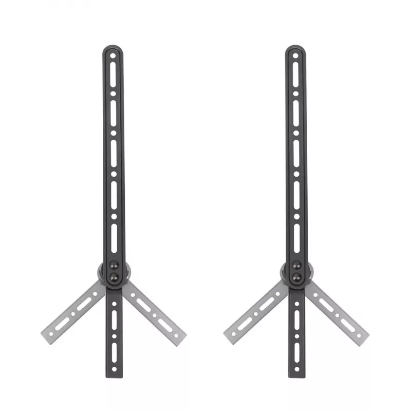 Maclean MC-912 universāls skaļruņu joslas stiprinājuma turētājs TV montāžas regulējams VESA 23 - 65 15 kg