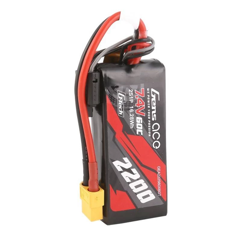 Baterija Gens ace G-Tech 2200mAh 7.4V 60C 2S1P Lipo