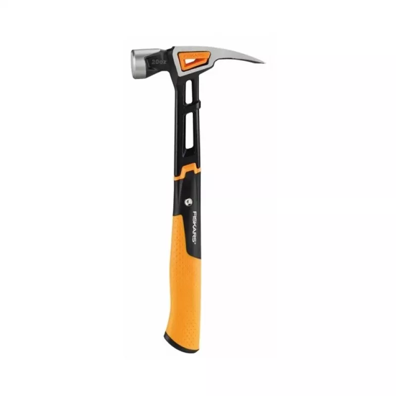 Fiskars 1020214 āmurs galdnieka āmurs melns, metālisks, oranžs