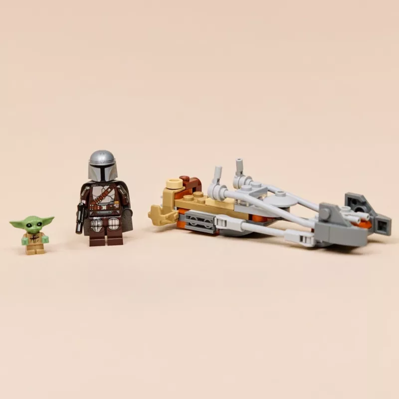 LEGO STAR WARS 75436 Mandalorietis un Grogus ātrumrats