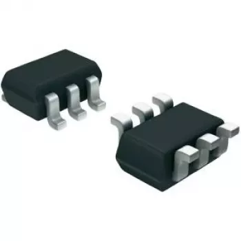 Analogciparu pārveidotājs (ADC) Texas Instruments ADS1100A0IDBVT, SOT-23-6 korpuss