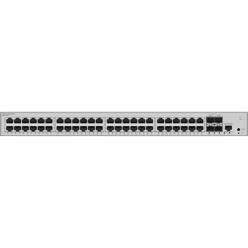 Slēdzis HUAWEI S310-48P4X — 48x Gigabit Ethernet (10/100/1000) RJ-45, 4x SFP+, PoE, 1U statne