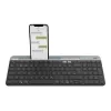 Bezvadu tastatūra Logitech plāns Multi-Device K580