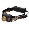 Galvaslampa Duracell DH1500R — melna/oranža, uzlādējama brīvroku gaisma