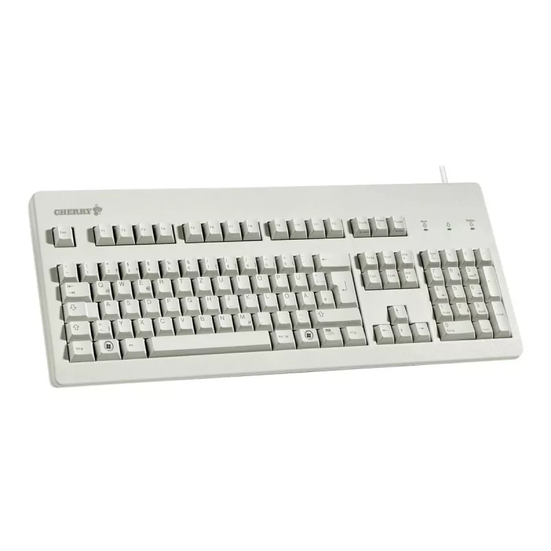 CHERRY G80-3000 tastatūra Universāla USB QWERTZ vācu pelēka