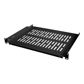 LogiLink Rack - Regal - Melns, RAL 9005 - 1U - 48,3 cm (19 collas)