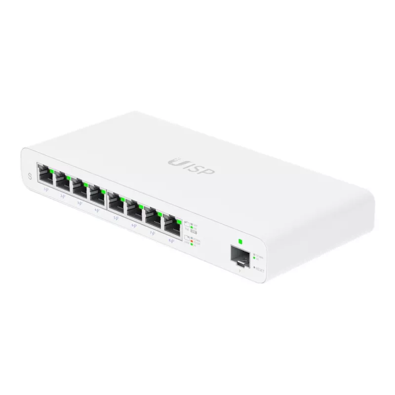 Ubiquiti Networks UISP Managed L2 Gigabit Ethernet (10/100/1000) Power over Ethernet (PoE) White (UISP-S-EU)