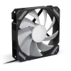 SHARKOON SHARK Mirror 120mm ARGB PWM Case Fan - Melns