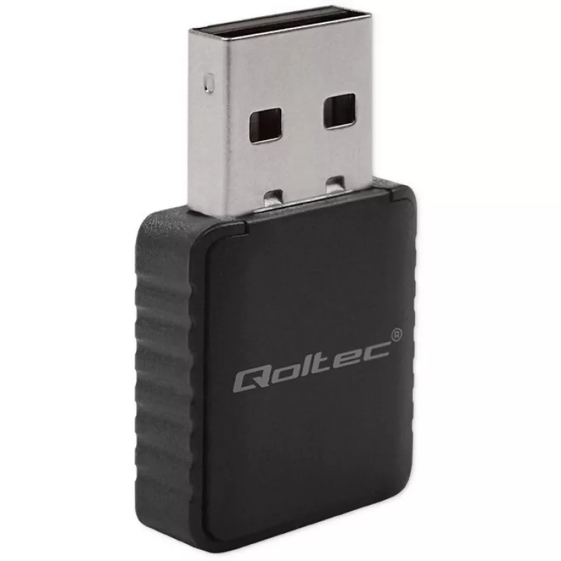 Bezvadu USB adapteris QOLTEC 56988 Dual Band 1300 Mbps USB 3.0
