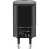 Goobay lādētājs 65331 Iekštelpu maiņstrāvas ātrā uzlāde Melns USB Type-C