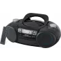 Pārnēsājams Bluetooth boombox SENCOR SPT4710B — 20 W kopējā jauda, Bluetooth 5.3, CD/USB/FM, bateriju vai maiņstrāvas barošana
