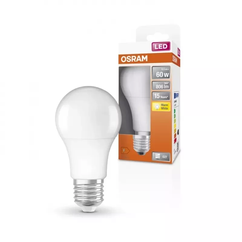 Parathom Classic LED | E27 | 8,5 W | Silta balta