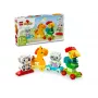 Konstrukciju rotaļlieta LEGO DUPLO Animal Train 10412 — 19 gab., vecumam no 1,5 gadiem, 170×60×430 mm