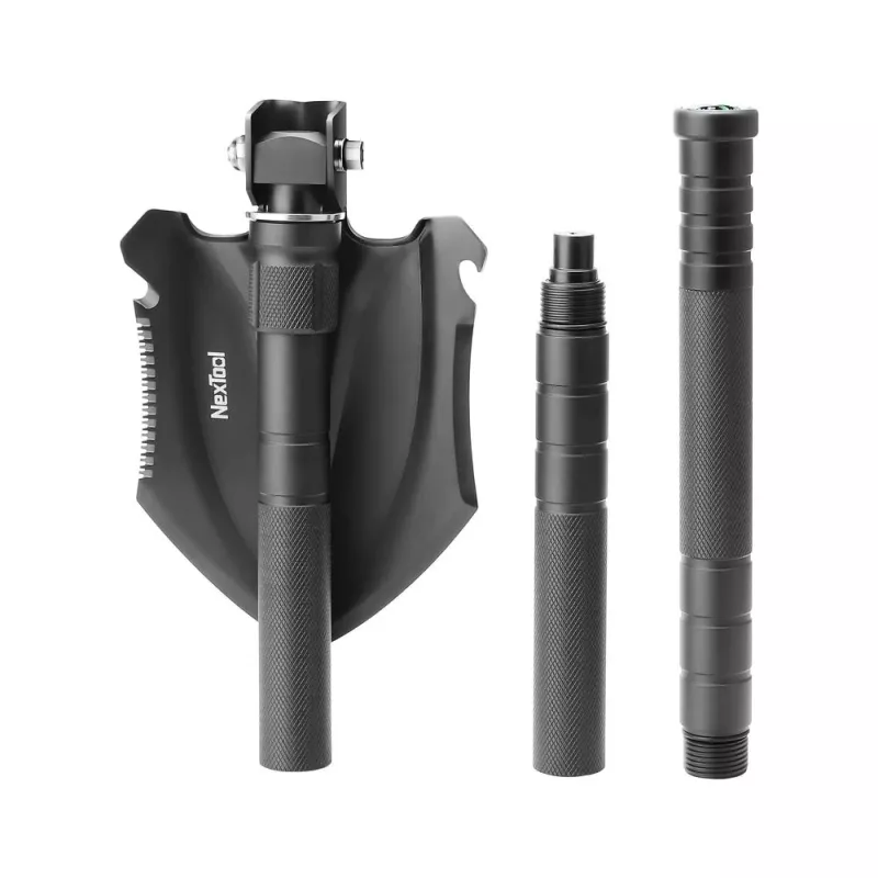 Lāpsta Nextool NE20206 vidēja daudzfunkcionāla, alumīnija rokturis, 830 mm garums, 140 mm platums, 1,03 kg