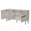 Kumode Cama Meble INSERTO 3D 143,5×40×80 cm — kašmira apdare ar LED