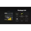 Galvenais lukturis Nitecore HC70 UHE — galvas lentes lukturītis, 1600 lūmenu, triecienizturīgs, ūdensizturīgs, 0,172 kg, melns